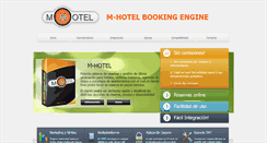 Desktop Screenshot of m-hotel.es
